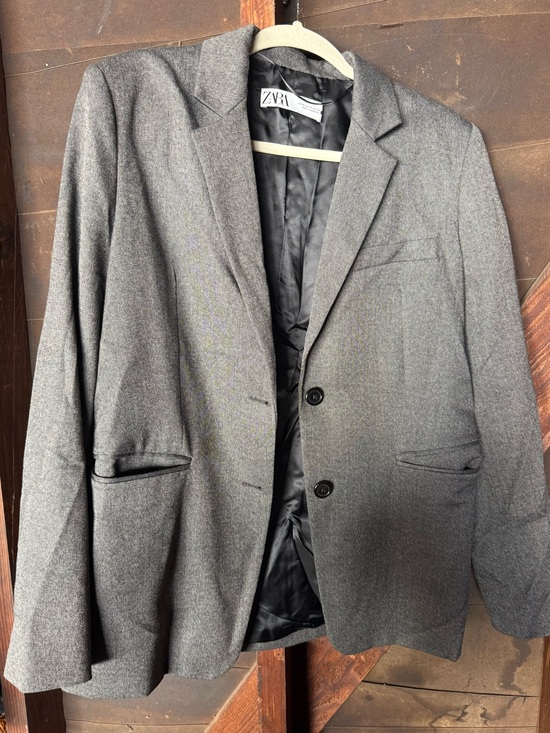 Zara Jackets & Blazers - Zara Women’s  Gray Tailored Blazer